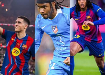 Barcelona vs Atletico Madrid: Three Barcelona defenders Lookman must destroy