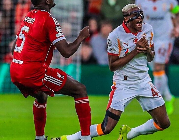 Osimhen to undergo surgery after arm injury against Liverpool