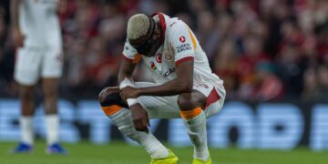 Osimhen set return date from forearm injury