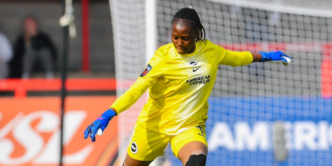 Nnadozie bags consecutive clean sheets as Brighton edge Leicester City