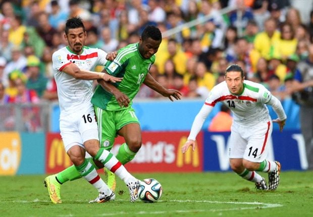 Super Eagles vs Iran 2014 World Cup 