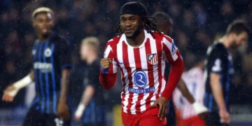 Confirmed! Lookman included in Atletico Madrid’s Champions League squad versus Arsenal