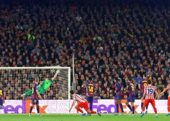 Atleti’s famous Camp Nou win pushes Barcelona to Champions League exit