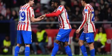 Ademola Lookman makes history in Atletico Madrid’s Copa Del Rey loss to Sociedad