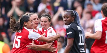 Arsenal seals comeback win in Champions League first leg semi-finals