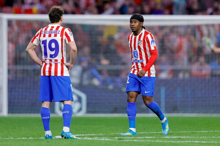 Lookman with Alvarez 