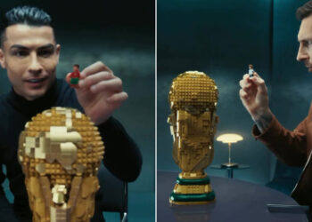 Ronaldo, Messi LEGO advert