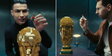 Ronaldo, Messi LEGO advert