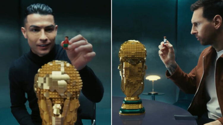Ronaldo, Messi LEGO advert