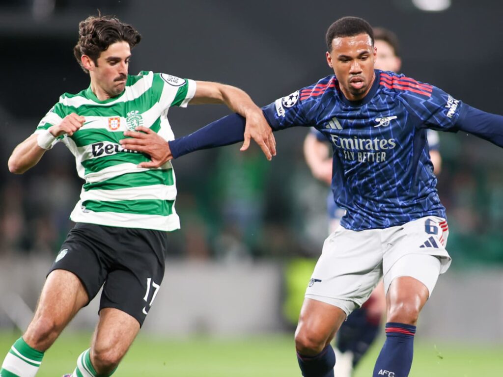 Arsenal vs Sporting Champions League Quarter Final