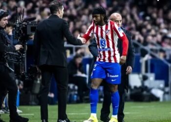 Simeone doubtful on Lookman’s fitness ahead of Atletico v Arsenal showdown