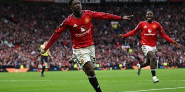 Kobbie Mainoo sends Manchester United into Champions League after a nervy win over Liverpool
