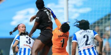 Manchester City bully Nnadozie’s Brighton to lift Women’s FA Cup