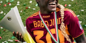 Nigerian Star Babajide Celebrates Historic Serie A Women Title Triumph