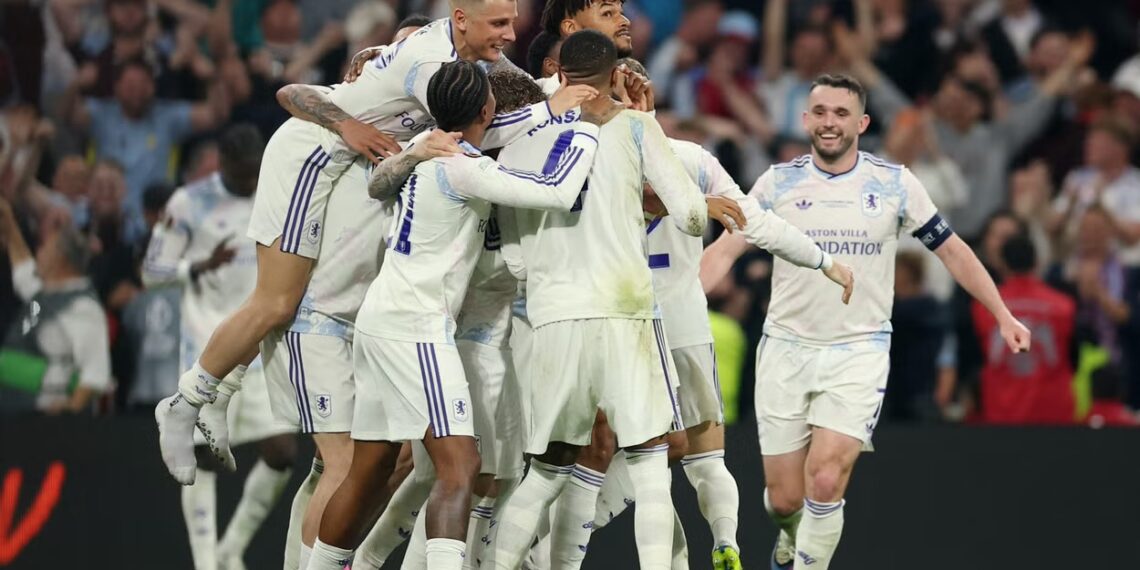 Aston Villa Thrash Freiburg 3-0 To Win Europa League