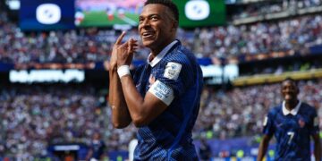 Mbappe strikes twice as France slice through Senegal in New York