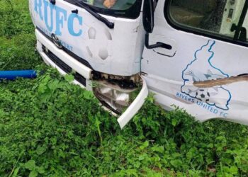 Rivers United Team Bus Involved in Road Accident Ahead of Federation Cup Clash
