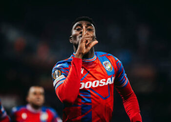 Super Eagles Striker Rafiu Durosinmi Marries Belgian-Nigerian Sweetheart Praise Nwanegbo