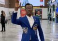 DR Congo’s Iconic ‘Statue Superfan’ Arrives for Crucial World Cup Clash