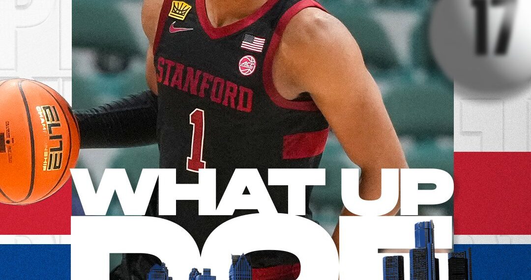 Detroit Pistons Trade Up to Draft Nigerian-American Guard Ebuka Okorie at No. 17