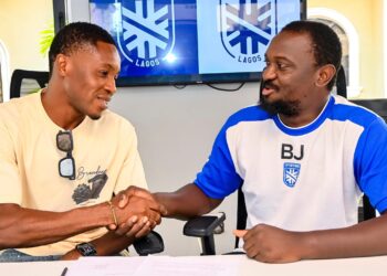 Official: Valentine Ugwu Completes Move to Sporting Lagos from Abia Warriors