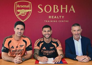 Arsenal unveils £75m Bruno Guimaraes signing from Newcastle