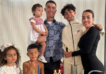 Ronaldo and Georgina