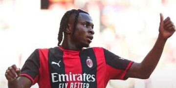 Chukwueze bags goal and assists as AC Milan outclass Manchester United