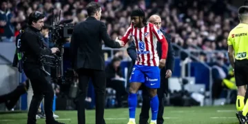 Diego Simeone apologises to Ademola Lookman