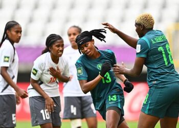 Falconets dismantle New Caledonia 10-1 to progress into World Cup knockout round