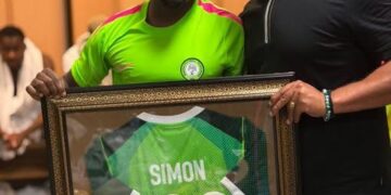 Moses Simon Joins Super Eagles’ 100-Cap Club as Nigeria Beat Madagascar 2-1