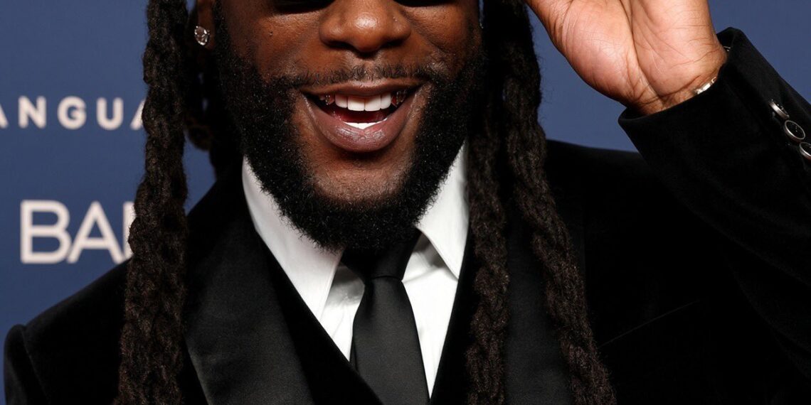 Burna Boy Attends 2026 Ballon d’Or Ceremony in London