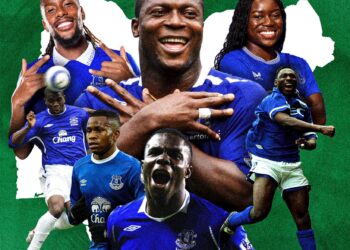 Nigeria 66 Everton