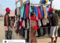 Wilfred Ndidi Spotted Shopping for ‘Bend-Down Select’ Clothes in Lagos