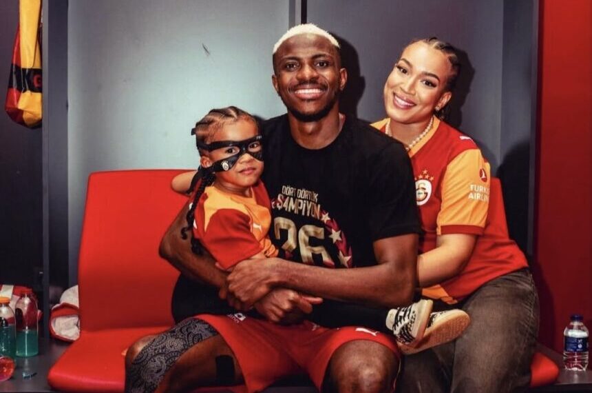 Victor Osimhen and Partner Stefanie Welcome Second Child, Baby Girl Liora Audrey